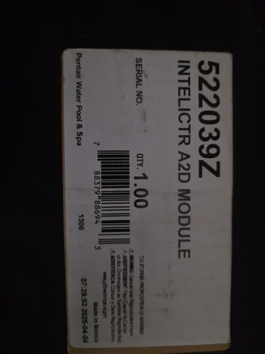 Pentair 522039z intellicenter - pentair,